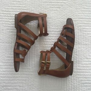 Sam Edelman Berke Gladiator Brown Sandal Size 6.5